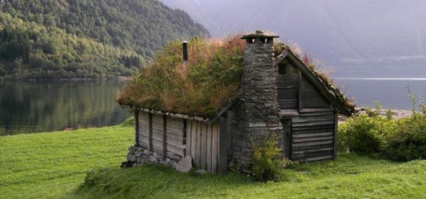 Countryside Cottage Green Roof